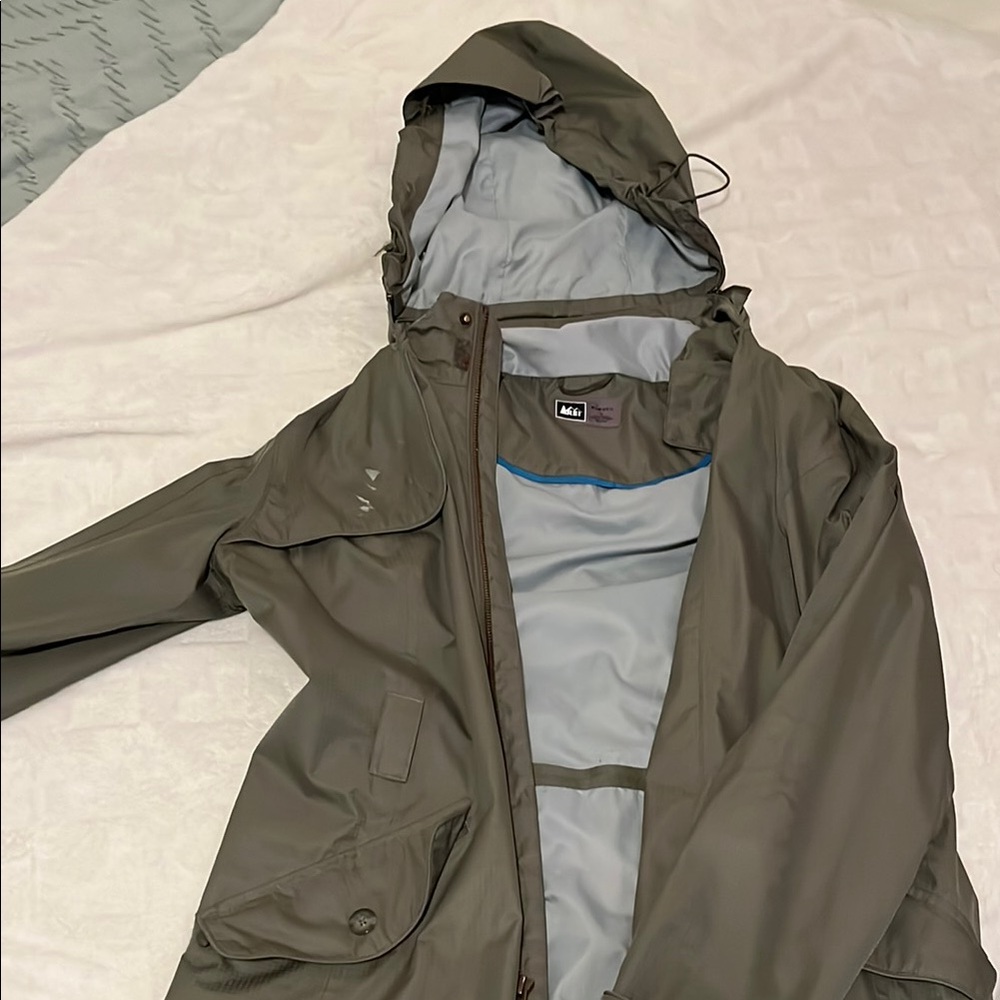 Green Hooded Jacket